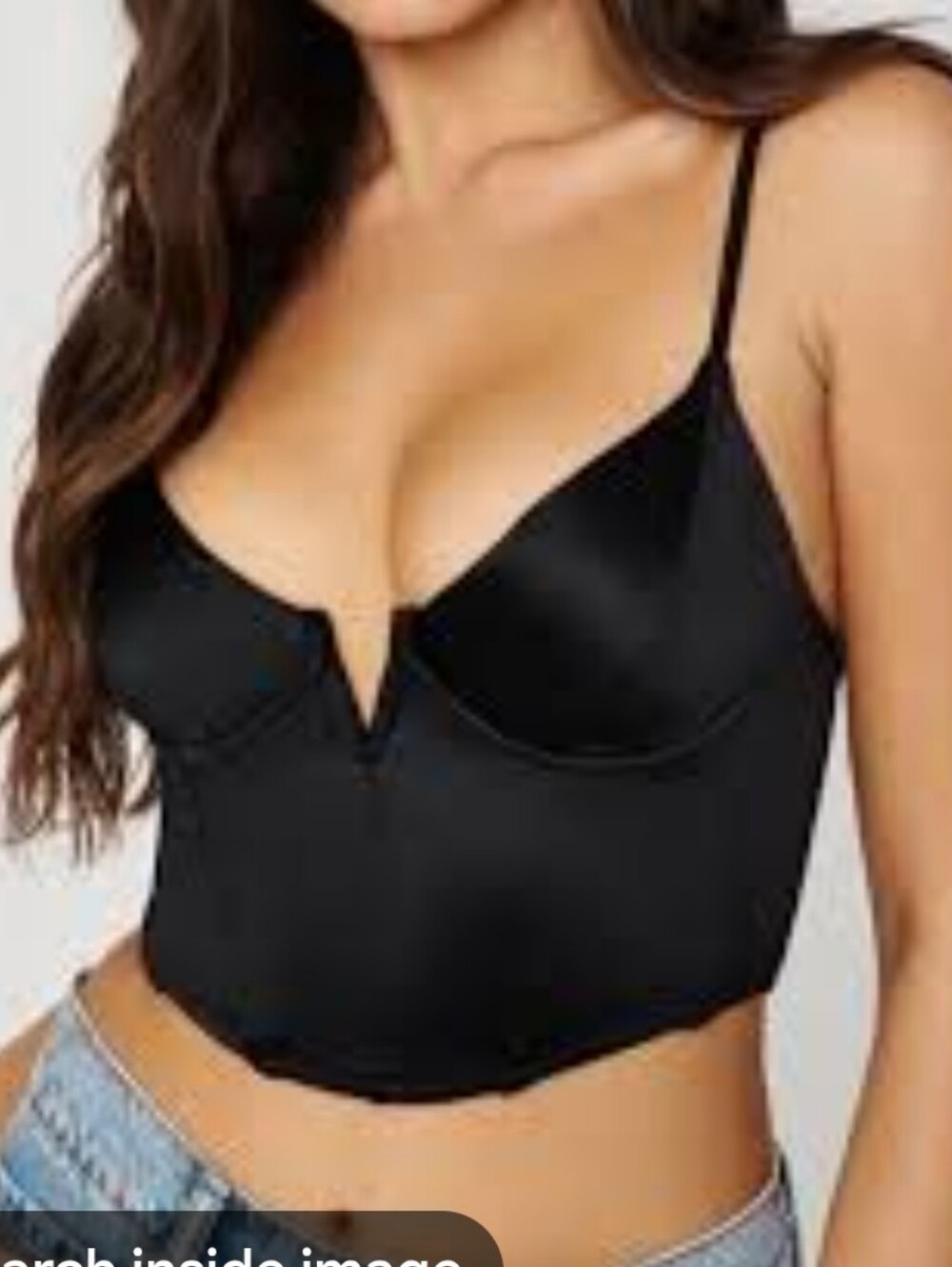 Nue Garageb Black Buatier Satin  Tank Top Xs